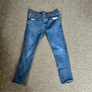 Goodfellow Men's 36x30 Total Flex Skinny Blue Denim Jeans Dark Wash